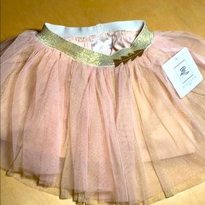 Sparkle gold shimmer Rosie pope tulle skirt